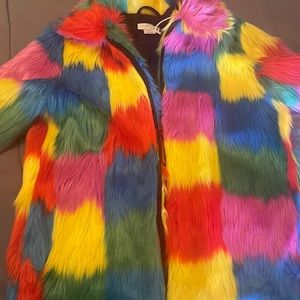 Brand New!!! Stella McCartney girls fur coat!